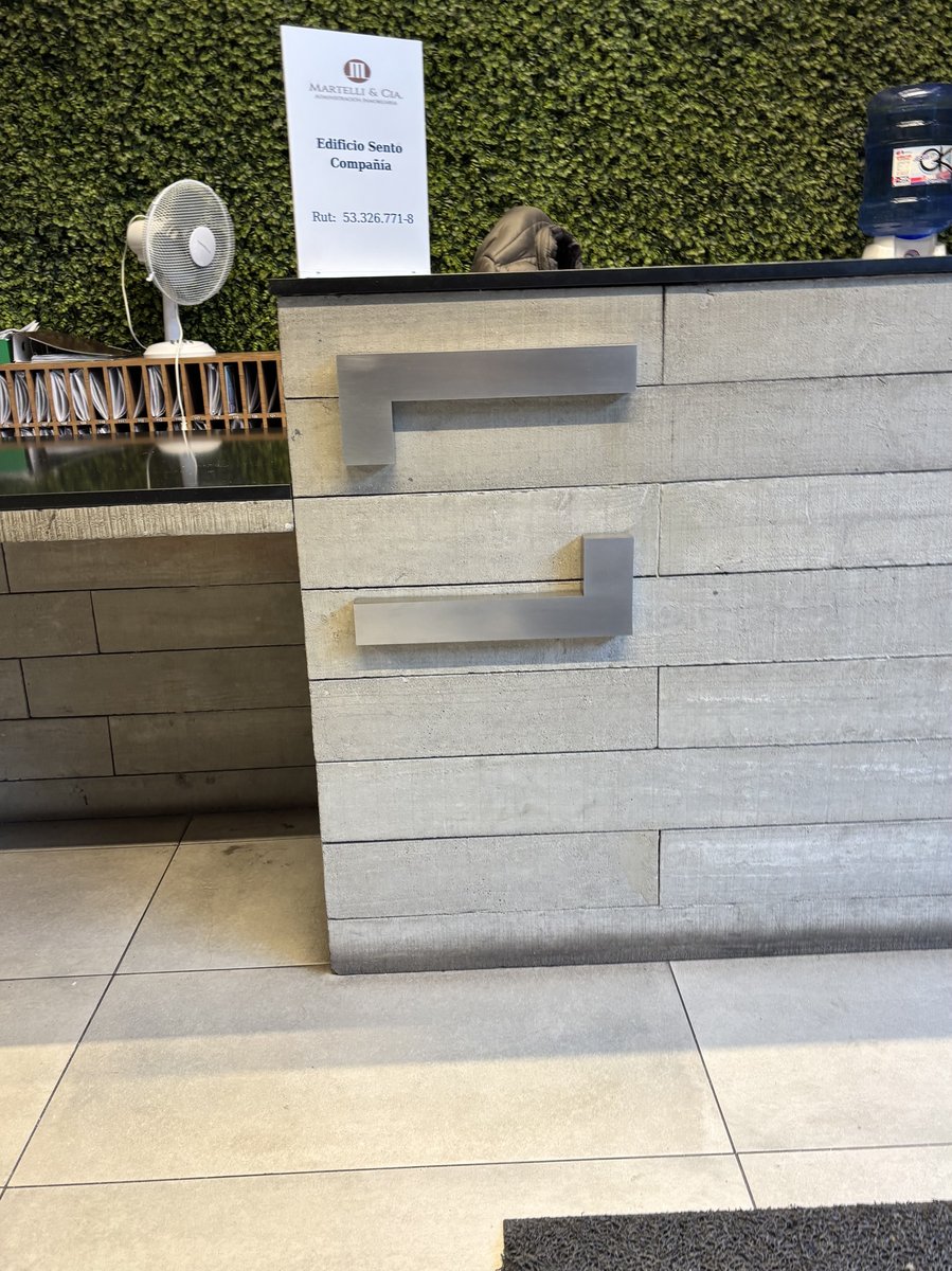 Letras acero Sento